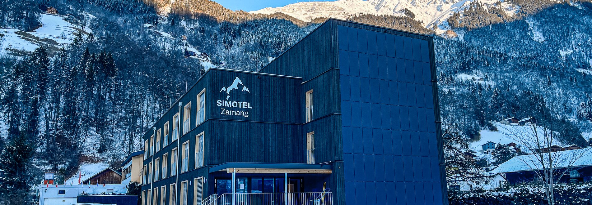 Das SiMotel im Winter in der Silvretta Montafon  | © Silvretta Montafon 