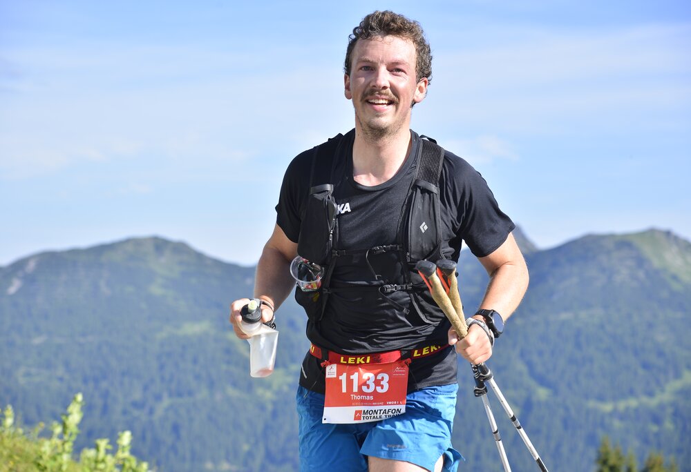 Montafon Totale Trail 2024 - Silvretta Montafon | © Alpha Foto - Silvretta Montafon Ein Läufer beim Trailrunning in der Silvretta Montafon beim Montafon Totale Trail | © Alpha Foto - Silvretta Montafon